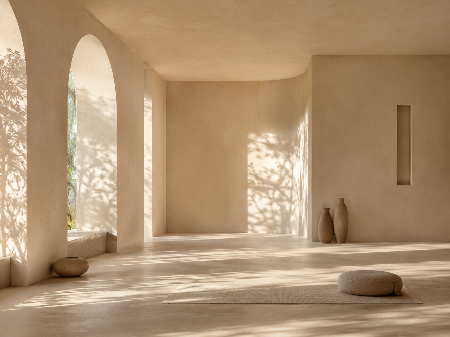 The Aangan studio floor